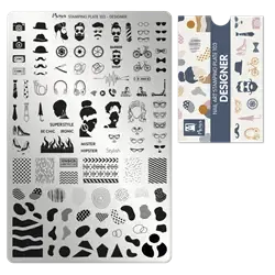 Designer NO. 103, Moyra Stamping Plade